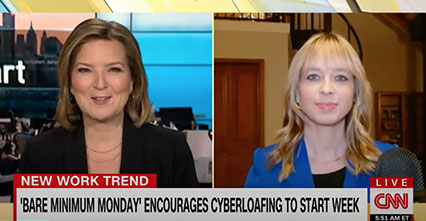 CNN: Cyberloafing and “Bare-Minimum Monday”