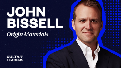 Profit or Planet? John Bissell, CEO at Origin Materials Reveals How Purpose is the Key to Win Both