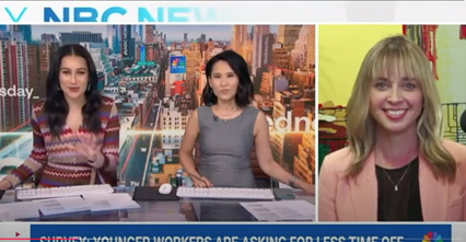 NBC News Now: Younger Workers Aren’t Using PTO