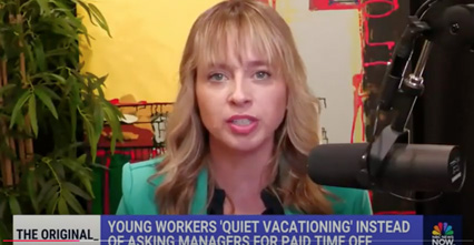 NBC News Now: Quiet Vacationing