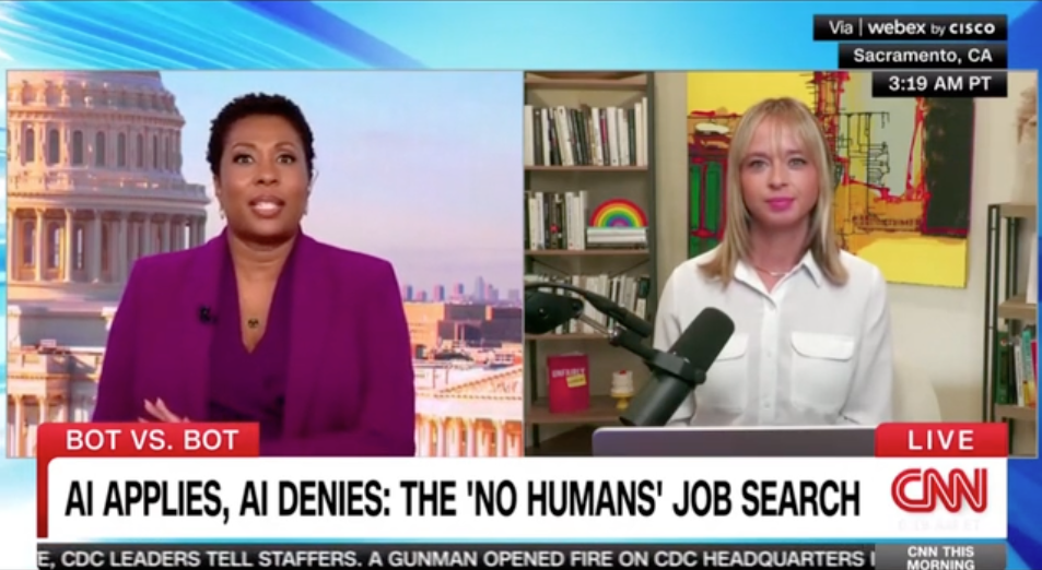 Jessica Kriegel – CNN – The ‘No Humans’ Job Search