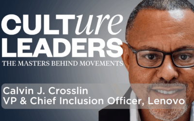 Lenovo’s Calvin Crosslin on Cultivating Inclusive Culture, Employee Advocacy, and Listening at Scale