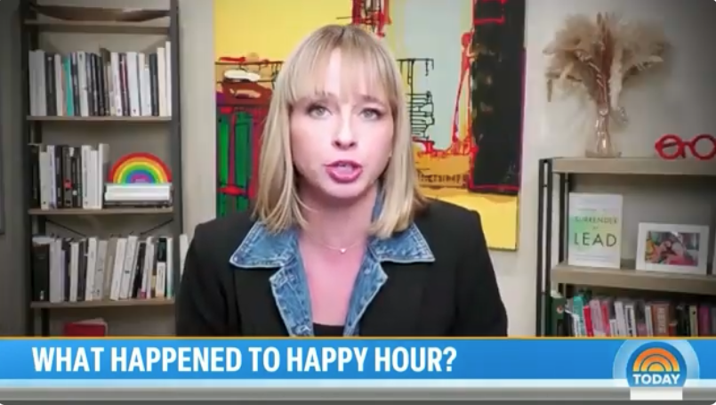 Jessica Kriegel – The Today Show – What Happened To Happy Hour